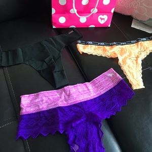 NWT Sexy, Victoria Secret PINK Underwear